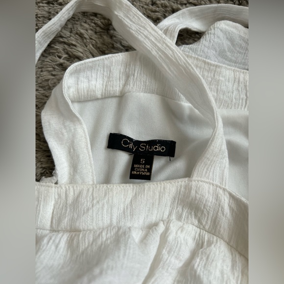 White Romper - Picture 2 of 3